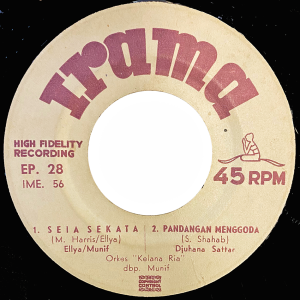 Orkes Kelana Ria - 'Boneka Dari India' 7" EP – Classic 60s Indonesian pop music