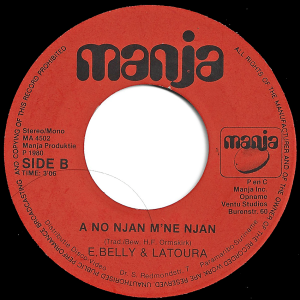 E. Belly & Latoura - 'A No Njan M'Ne Njan' 7" – Hot stomping Surinamese Disco at its finest!